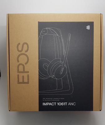 Epos IMPACT 1061T ANC Headset mit Stand - Schwarz B-Ware Neuwertig