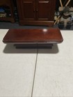 The Bombay Company Mahogany Wood Accent Wall Floating Shelf