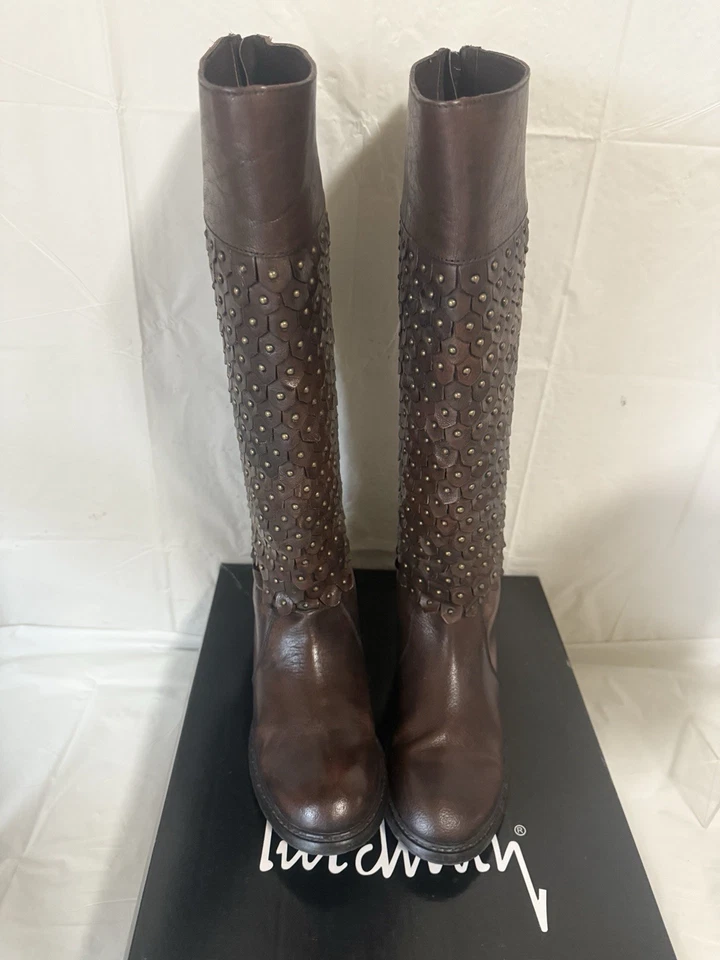 LUICHINY, TOUGH STUFF KNEE HIGH BOOT, WOMENS, BROWN Size 7 - Image 3 of 4