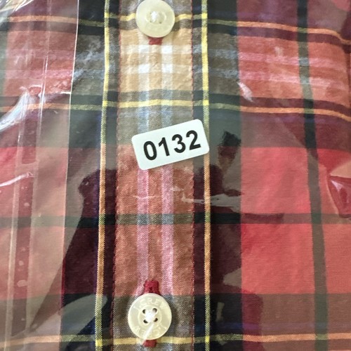 J.Crew Men’s XL Tall Plaid Tartan Shirt Red Button Down Cotton Casual Preppy - Picture 13 of 13