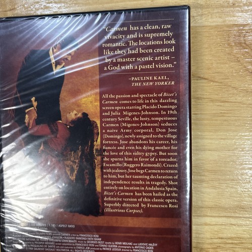 Carmen - 1984 (DVD, 2011, Region 1, Olive Films) New Sealed - Bild 4 von 9