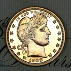 * 1908 ULTRA DCAM * PRISTINE++ GEM PROOF BARBER QUARTER * FROM COLLECTION