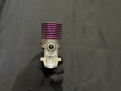 Serpent mega RS-15 Nitro R/C Engine w muffler for 1/10 Car Unit 2501 Made in UK - Picture 5 of 10