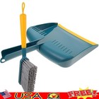Compact Hand Broom & Dustpan Set Easy Cleaning Small Spaces Offices Cars New