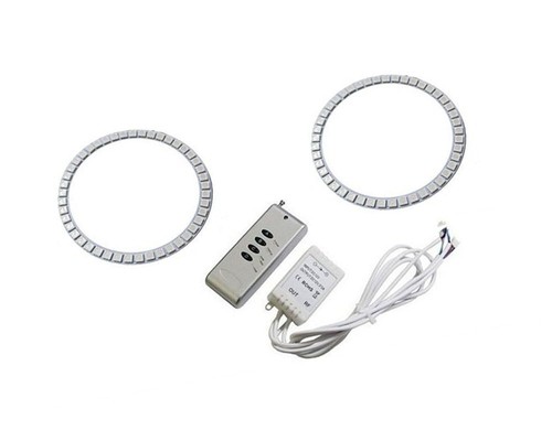 Kit de anillo de halo ojo de ángel ojo de ángel faros LED RGB para Nissan 370Z 2009-2020 retrofit - Imagen 2 de 10