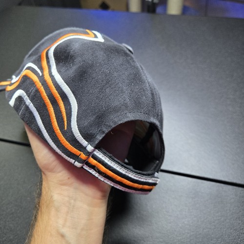Vintage 90s Harley-Davidson Embroidered Needle Pin-stripe Hat, Rare, No Flaws - Picture 5 of 9