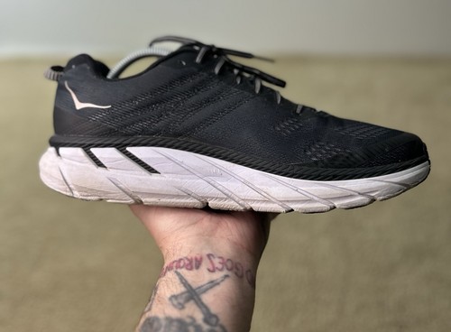Hoka One One Clifton 6 Women’s 11 Men’s 12.5 Black/white - 第 15/15 張圖片
