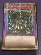 Royal Oppression RA04-EN120 Quarter Century Rare 1st Edition NM Euro