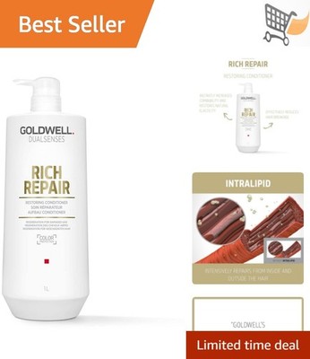 Hair Conditioner Sulfate Free Damaged Hair Repair Nourishing Soft Shine 33.8 ...