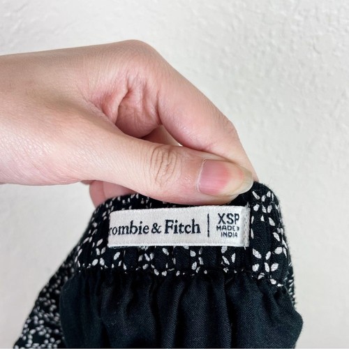 Abercrombie & Fitch Pattern Maxi Tiered Skirt Size XSP - Picture 8 of 10