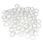 100 Pcs DIY Curtain Accessories Kunststoffringe Klein Vorhangzubehör