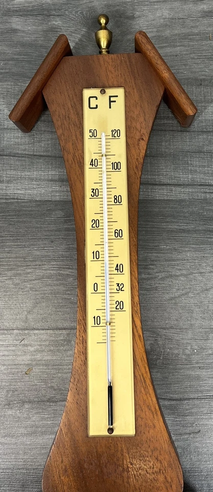 Barómetro Vintage Estación Meteorológica de Pared Francesa Termómetro e Higrómetro LOTE 4294 Foto 2 de 4