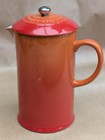 Le Creuset Stoneware Coffee Cafetiére French Press Volcanic Glaze
