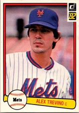 1982 Donruss #350 Alex Trevino