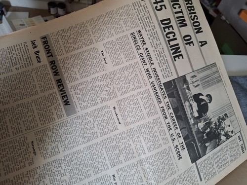 Vintage NME Magazine 2nd OCTOBER 1971 Led Zeppelin Neil Diamond Lennon HumblePie - Bild 7 von 9