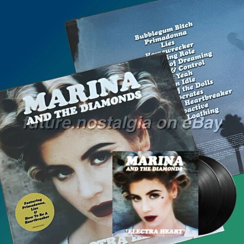 Marina & The Diamonds Electra Heart 2015 OG Hype Stickered 1st Press 2LP Sealed - Picture 4 of 4