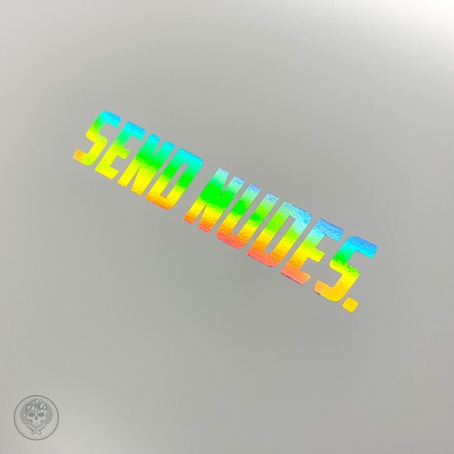 SEND NUDES Vinyl Cut AUFKLEBER jdm jap geschlagen Drift Stance modifiziert Vag Auto Aufkleber - Bild 2 von 4