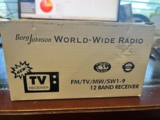 Borg Johnson Worldwide Radio FM/TV 12 Band Reciever