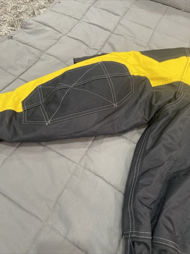Held Motorrad Reitjacke Rückenpolster Ellenbogenpolster Schulterpolster gelb schwarz 2XL - Bild 12 von 20