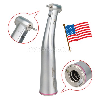 Dental 1:5 Electric Fiber Optic LED Contra Angle Handpiece Fit NSK