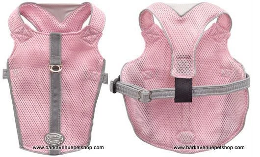 Arnés reflectante rosa para perros de Doggles Foto 2 de 2