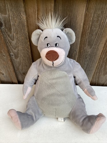 DISNEY BALOO GRAY BEAR 🐻 THE JUNGLE BOOK PLUSH STUFFED ANIMAL TOY. - Picture 2 of 9