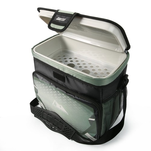 Arctic Zone 16 Can Zipperless Soft Sided Cooler with Hard Liner, Sea Foam Green - Picture 4 of 7