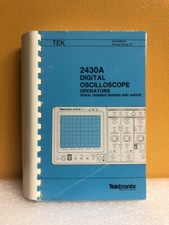 Tektronix 070-6286-02 2430A Digital Oscilloscope Operators