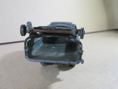 Vintage 1951 Dinky-Toys 25V France Ford Poissy 5T Garbage Truck Green - Picture 9 of 10