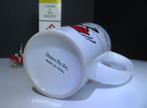 1999 VINTAGE Hasbro® MR MONOPOLY Park Place Coffee Mug 16 fl oz W/ Biscuits Box - Picture 20 of 24