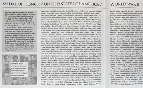 USPS Medal of Honor Postage Stamp Folio, WWII, 20 Stamps USPS Item #581044, 2013 - Picture 3 of 5