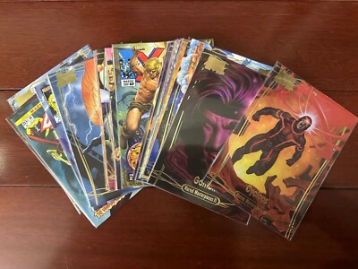 2024 UD Marvel Masterpieces XL Gold Foil Base Level 1-4 You Pick!!