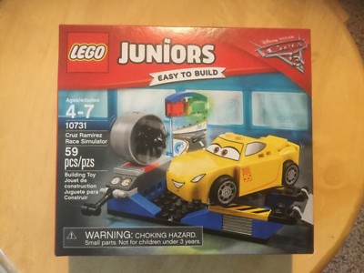 LEGO Juniors Cruz Ramirez Race Simulator Building Set 10731 NEW NIB