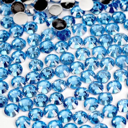 1000 Crystal Flat Back Rhinestones Face Gems Card Making Glitter Beads Embellish - Picture 70 of 79