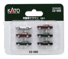 N Scale Kato 23-500 Toyota Autos Crown Accessories for Model Railroad Scenery
