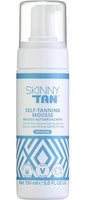 Skinny Tan Self-Tanning Mousse Medium 150ml New