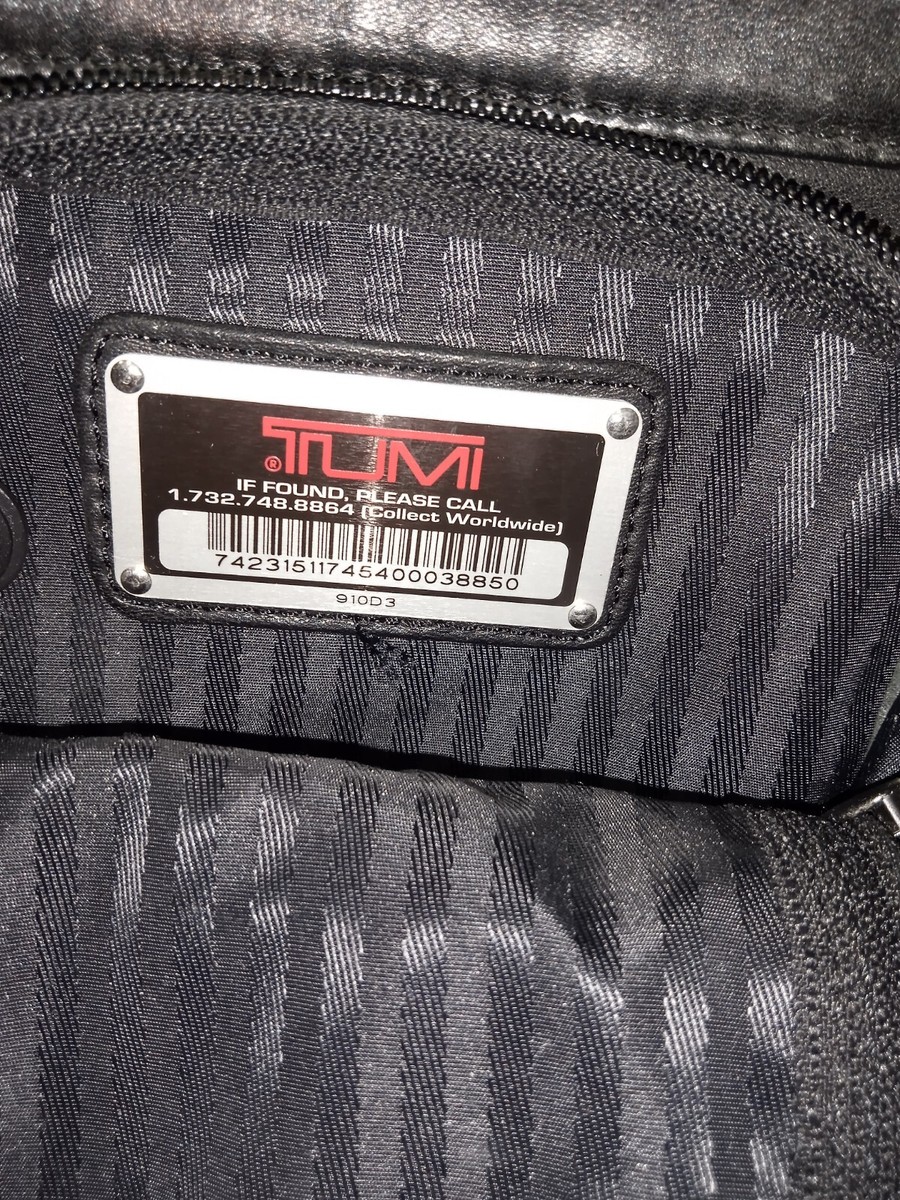 BN4571□TUMI 910D3 2way ショルダーバッグ オールレザー TUMI Men's Black Leather Travel Organizer Messenger Shoulder
