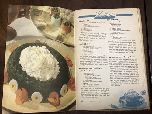 Vintage Carnation Cook Book Mary Blake Cookbook Recipes Milk 1940’s - Picture 6 of 9