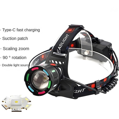 990000LM LED Headlamp Rechargeable Headlight Zoomable Torch Lamp Flashlight US - Picture 14 of 16