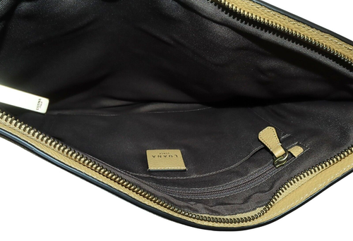 Luana Made in Italy Leather Clutch - Picture 5 of 6