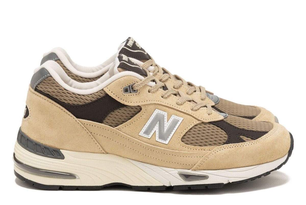 New Balance 991 Tan Brown Khaki MADE in UK Finale Pack 3M New Balance 991 Tan Brown Khaki MADE in UK Finale Pack 3M