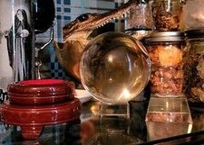 Crystal Sphere & Egg Stands- Various Styles, Wood, Metal, Glass