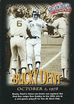 1997 Fleer Baseball Million Dollar Moments Inserts - YOU PICK - Bild 67 von 70