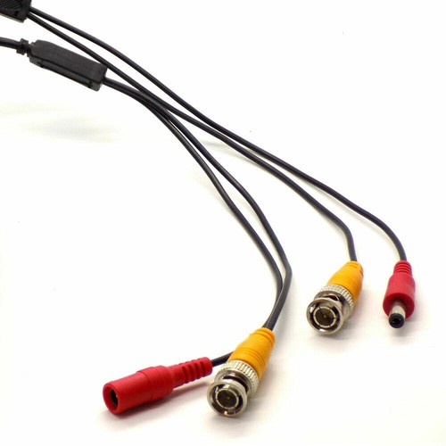BNC DC Power Lead CCTV Security Camera DVR Video Camera Extension Cable 1M -100M - Bild 8 von 8