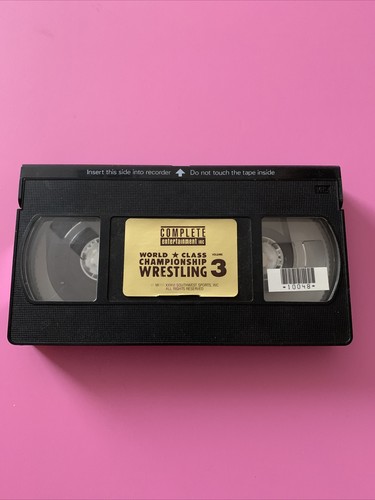World Class Championship Wrestling Volume Three WCCW VHS RARE GREAT SHAPE! - Imagen 4 de 6