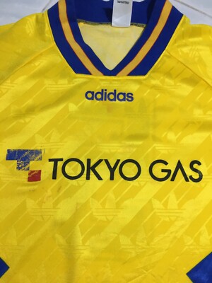 TOKYO GAS FC VINTAGE 90s J LEAGUE JAPAN ADIDAS FOOTBALL