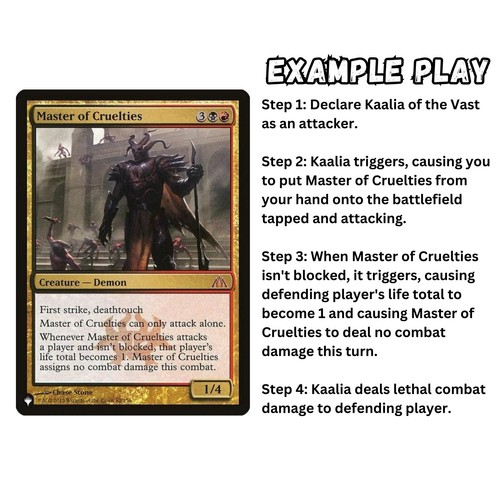 Kaalia Custom Commander Deck For Casual Play | MTG EDH Deck - Picture 3 of 15