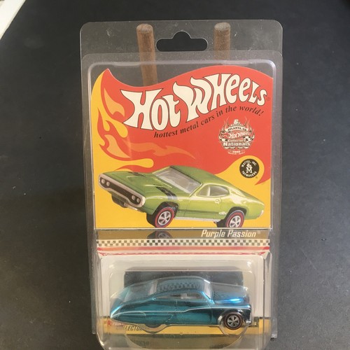 Hot Wheels 6th Annual Collectors Nationals Aqua Purple Passion #9072/10000 - Picture 7 of 7