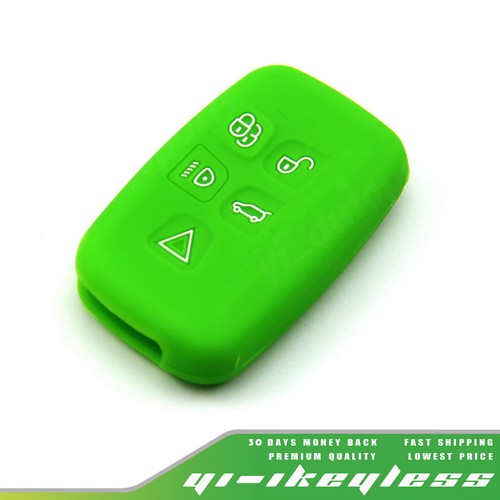 Silicone Case Cover For Land Range Rover Discovery Smart Remote Key 5 Buttons - Picture 4 of 11
