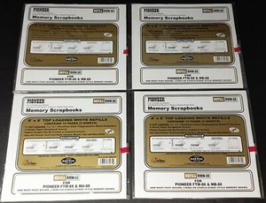 Pioneer Postbound Top Loading Page Protectors - 389045